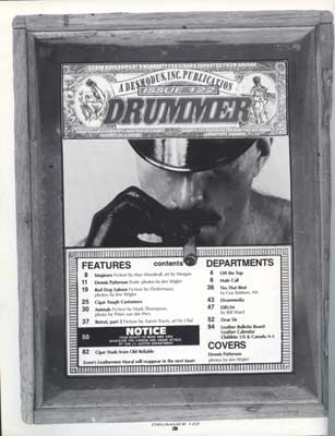 Drummer Issue 122: Contents pg1