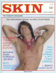 Skin magazine cover